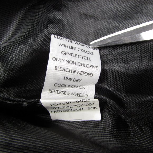 Dolled Up by FANG Large Jacket Plaid 3/4 Sleeve - Picture 5 of 7